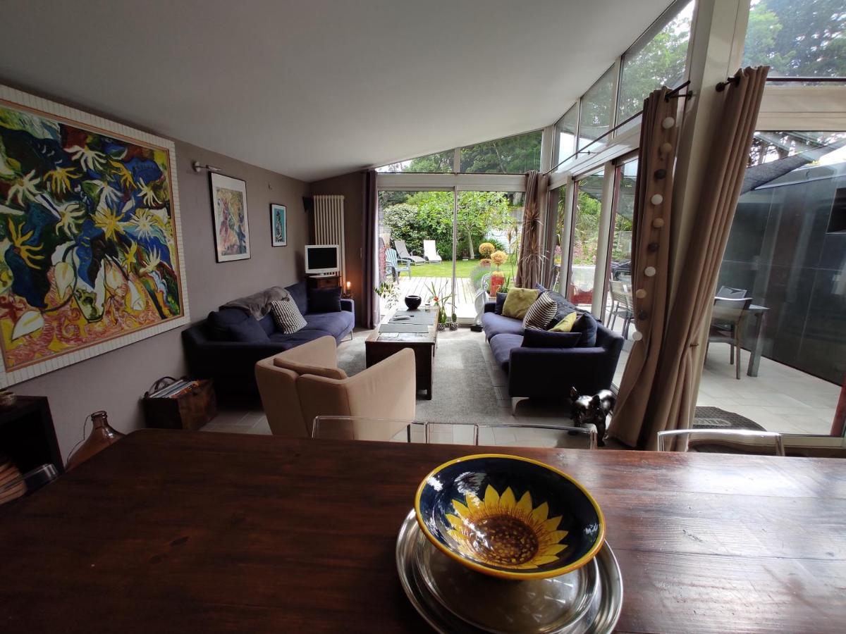 Aux Trois Palmiers Bed and Breakfast Saint-Brieuc Exteriör bild
